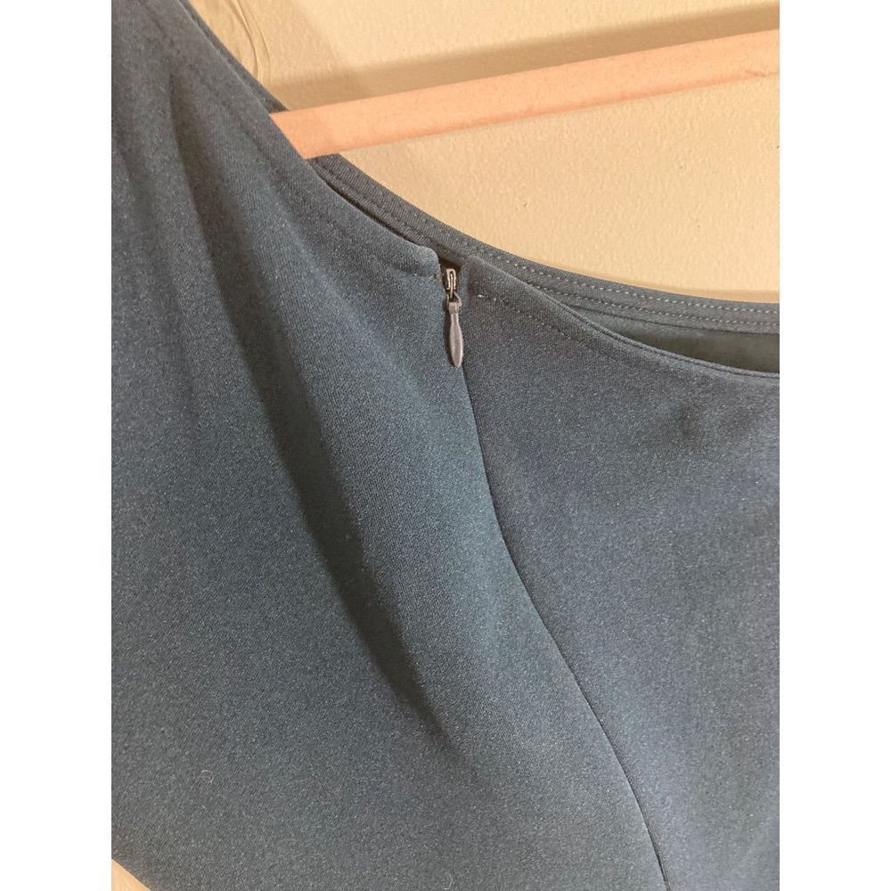 NWT Meet Me In The City Bell Sleeve Teal Blue Blush Dress - Picture 7 of 7